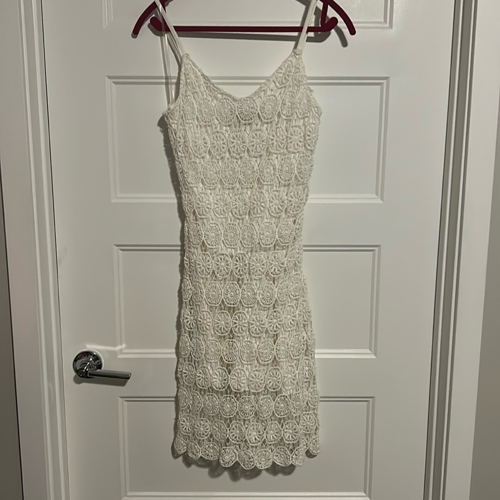 Jack White Lace Spaghetti Strap Dress